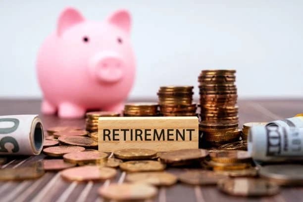 Piggy bank for retirement savings