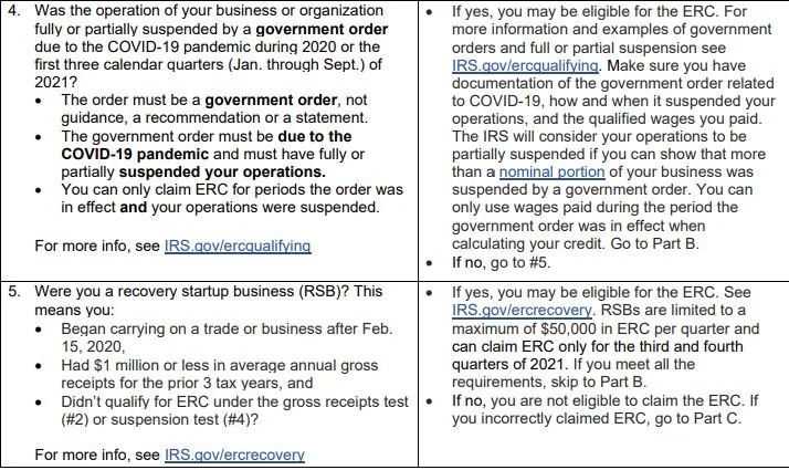 ERC eligibility chart, page 2